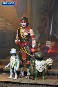 Ultimate Casey Marie with Baby Odyn & Uno (Teenage Mutant Ninja Turtles: The Last Ronin - Lost Years)