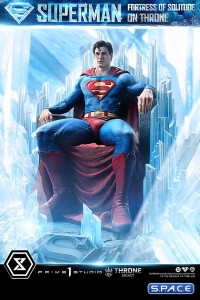 1/4 Scale Superman Fortress of Solitude on Throne Throne Legacy Statue (DC Comics)