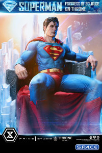 1/4 Scale Superman Fortress of Solitude on Throne Throne Legacy Statue (DC Comics)