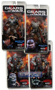 Complete Set of 4 : Gears of War Series 1