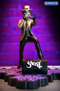Papa V Perpetua Rock Iconz Statue - Top Hat Version (Ghost)