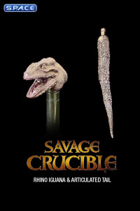 Rhino Iguana Head & Articulated Tail (Savage Crucible)