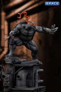 1/10 Scale Michelangelo BDS Art Scale Statue - black & white Version (Teenage Mutant Ninja Turtles)