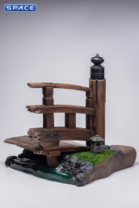 1/6 Scale damaged Bridge Diorama Base Version B