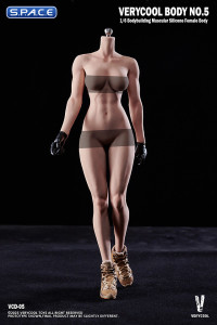 1/6 Scale muscular female Body VCD-05B