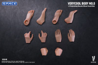 1/6 Scale muscular female Body VCD-05B