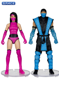 Sub-Zero vs. Mileena Deluxe 2-Pack (Mortal Kombat Klassic)