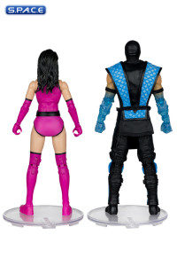 Sub-Zero vs. Mileena Deluxe 2-Pack (Mortal Kombat Klassic)