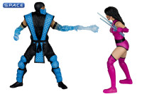 Sub-Zero vs. Mileena Deluxe 2-Pack (Mortal Kombat Klassic)