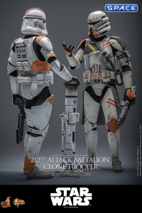 1/6 Scale 212th Attack Battalion Clone Trooper Deluxe Movie Masterpiece MMS852 (Star Wars)