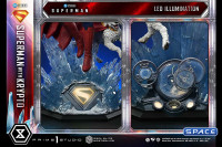 1/3 Scale Superman with Krypto Real Elite Masterline Statue - Bonus Version (Superman)