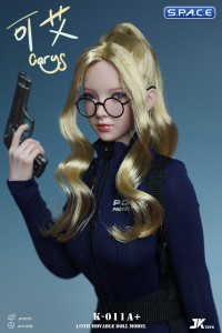 1/6 Scale Cary Head Sculpt with Glasses Version A