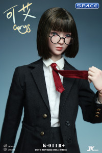 1/6 Scale Cary Head Sculpt with Glasses Version B