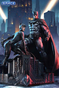 1/4 Scale Batman & Catwoman Concept by Clay Mann Ultimate Premium Masterline Statue - Bonus Version (DC Comics)