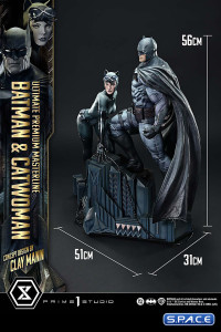 1/4 Scale Batman & Catwoman Concept by Clay Mann Ultimate Premium Masterline Statue - Bonus Version (DC Comics)