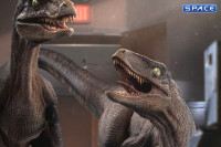 1/10 Scale Raptors at the Kitchens Door Art Scale Statue (Jurassic Park)