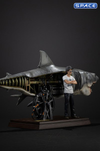 1/10 Scale Steven Spielberg & Jaws Deluxe Art Scale Statue (Jaws)
