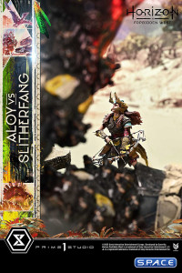Aloy vs. The Slitherfang Ultimate Diorama Masterline Statue (Horizon Forbidden West)