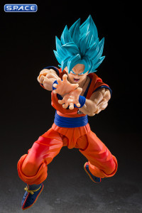 S.H.Figuarts Super Saiyan God Super Saiyan Son Goku Blue Power Transcending Limits (Dragon Ball Super)