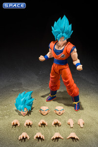 S.H.Figuarts Super Saiyan God Super Saiyan Son Goku Blue Power Transcending Limits (Dragon Ball Super)