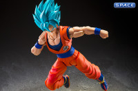 S.H.Figuarts Super Saiyan God Super Saiyan Son Goku Blue Power Transcending Limits (Dragon Ball Super)