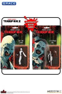 Art the Clown and The Little Pale Girl 5 Points Set (Terrifier 2)