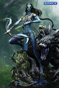 1/4 Scale Neytiri & Thanator Real Elite Masterline Statue (Avatar)