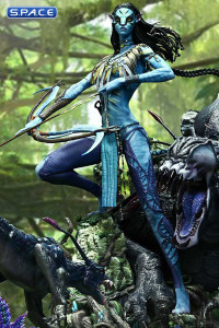 1/4 Scale Neytiri & Thanator Deluxe Real Elite Masterline Statue - Bonus Version (Avatar)