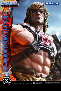 1/4 Scale He-Man & Battle Cat Real Elite Masterline Statue (Masters of the Universe)
