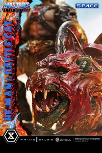 1/4 Scale He-Man & Battle Cat Real Elite Masterline Statue (Masters of the Universe)