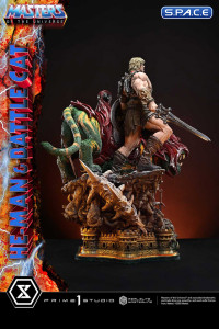 1/4 Scale He-Man & Battle Cat Real Elite Masterline Statue (Masters of the Universe)