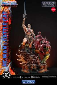 1/4 Scale He-Man & Battle Cat Real Elite Masterline Statue - Ultimate Version (Masters of the Universe)