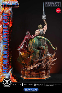 1/4 Scale He-Man & Battle Cat Real Elite Masterline Statue - Ultimate Version (Masters of the Universe)