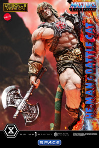 1/4 Scale He-Man & Battle Cat Real Elite Masterline Statue - Ultimate Bonus Version (Masters of the Universe)