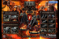 1/4 Scale Doom Slayer Ultimate Premium Masterline - Deluxe Bonus Version (Doom: The Dark Ages)