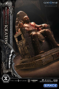 1/3 Scale Master Thyself Kratos Throne Legacy Statue - Bonus Version (God of War Ragnar�k)