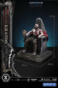 1/3 Scale Master Thyself Kratos Throne Legacy Statue - Bonus Version (God of War Ragnar�k)