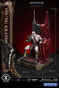 1/3 Scale Young Kratos Throne Legacy Statue - Bonus Version (God of War Ragnar�k)