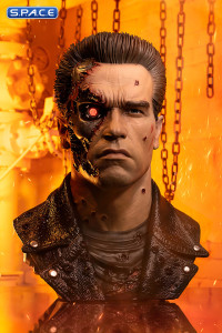 1:1 Battle Damaged T-800 Art Mask Life-Size Replica (Terminator 2)