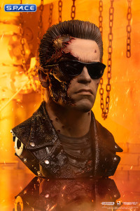 1:1 Battle Damaged T-800 Art Mask Life-Size Replica (Terminator 2)