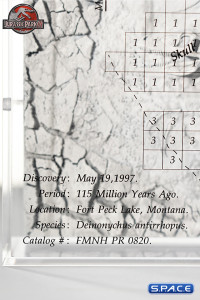 Velociraptor Excavation 3D Map (Jurassic Park III)