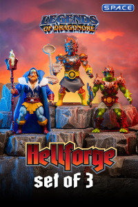 Complete Set of 3: Legends of Dragonore Wave 3 - Hellforge