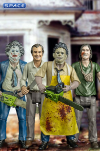 4er Komplettsatz: Texas Chainsaw Massacre Wave 1 (Texas Chainsaw Massacre)