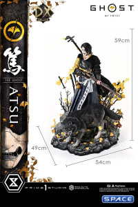 1/4 Scale Atsu Deluxe Real Elite Masterline Statue - Bonus Version (Ghost of Yotei)