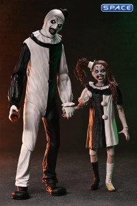 Ultimate Art the Clown and the Little Pale Girl 2-Pack (Terrifier 2)