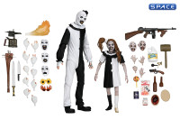 Ultimate Art the Clown and the Little Pale Girl 2-Pack (Terrifier 2)