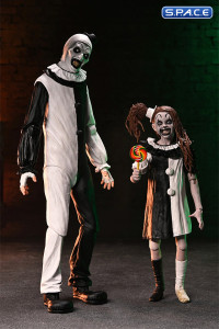Ultimate Art the Clown and the Little Pale Girl 2-Pack (Terrifier 2)
