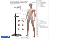 1/6 Scale Seamless Male pale Body DD01H with head sculpt