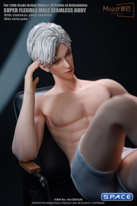 1/6 Scale Seamless Male pale Body DD01H with head sculpt