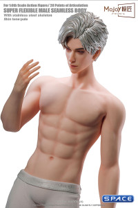 1/6 Scale Seamless Male pale Body DD01H with head sculpt